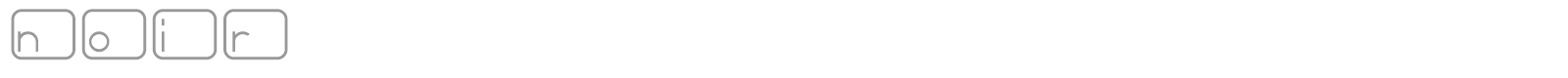 noir font preview